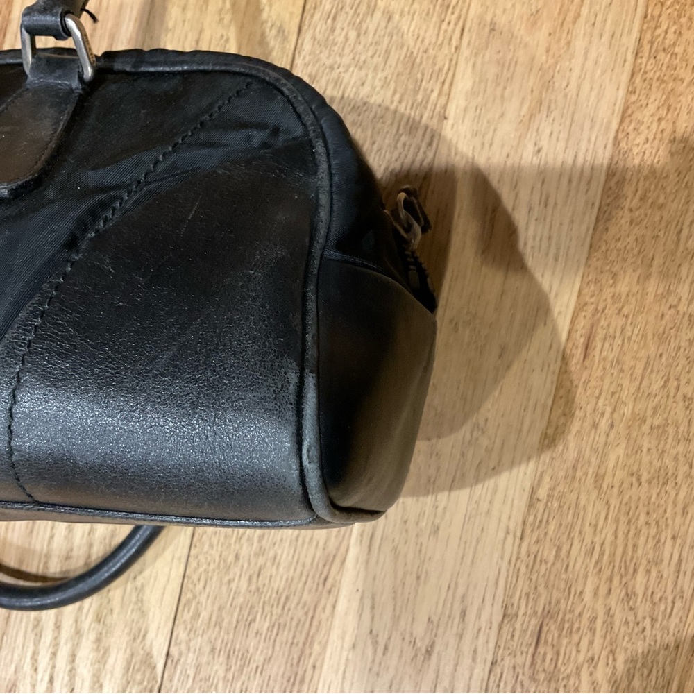 PRADA Handbag Vintage Nylon/Leather - Picture 13 of 15